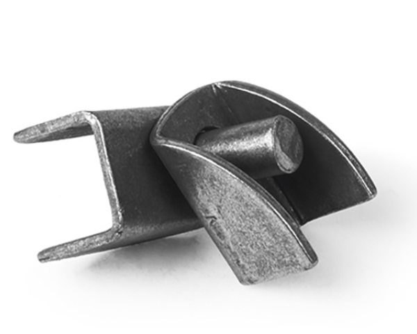 A Female Batwing Hinge and a Male Batwing Hinge.