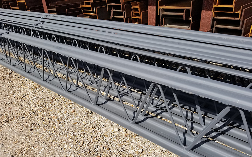 Manufactured Steel Joists.