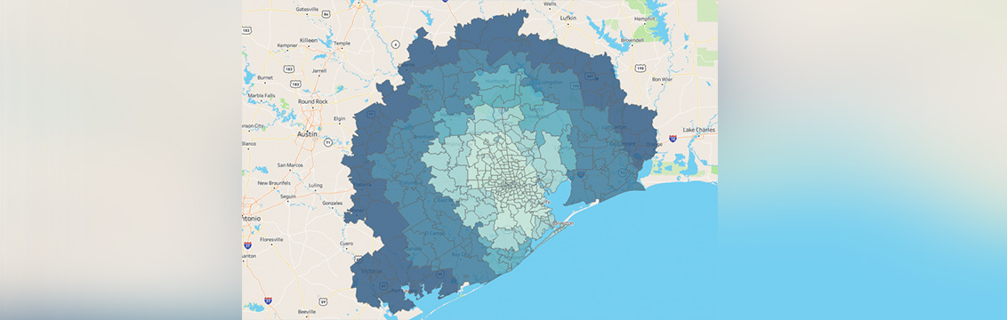 Zip map hdr