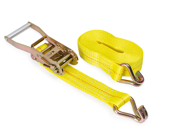 Pro Trucking Products 2 x 27 ft. Ratchet Strap with J-Hooks:  , Truck & Trailer Parts and Accessories Warehouse